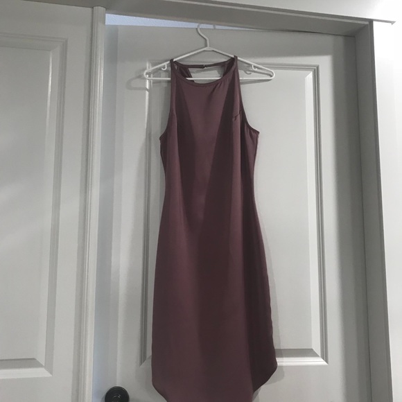 ✨NWT✨Mauve knee length slip satin dress - Picture 7 of 8